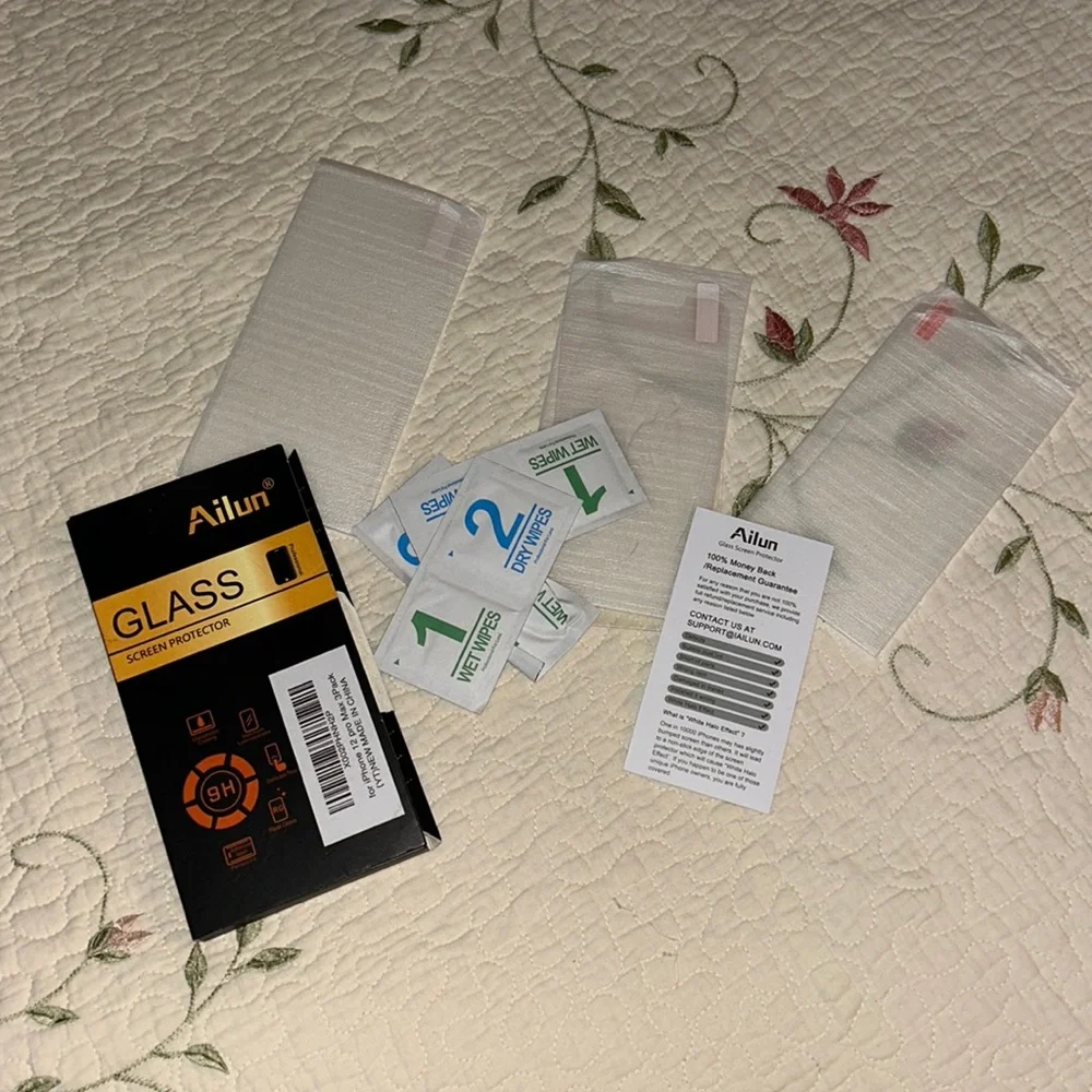 I Phone Pro 12 MAX Clear Glass Screen Protector
